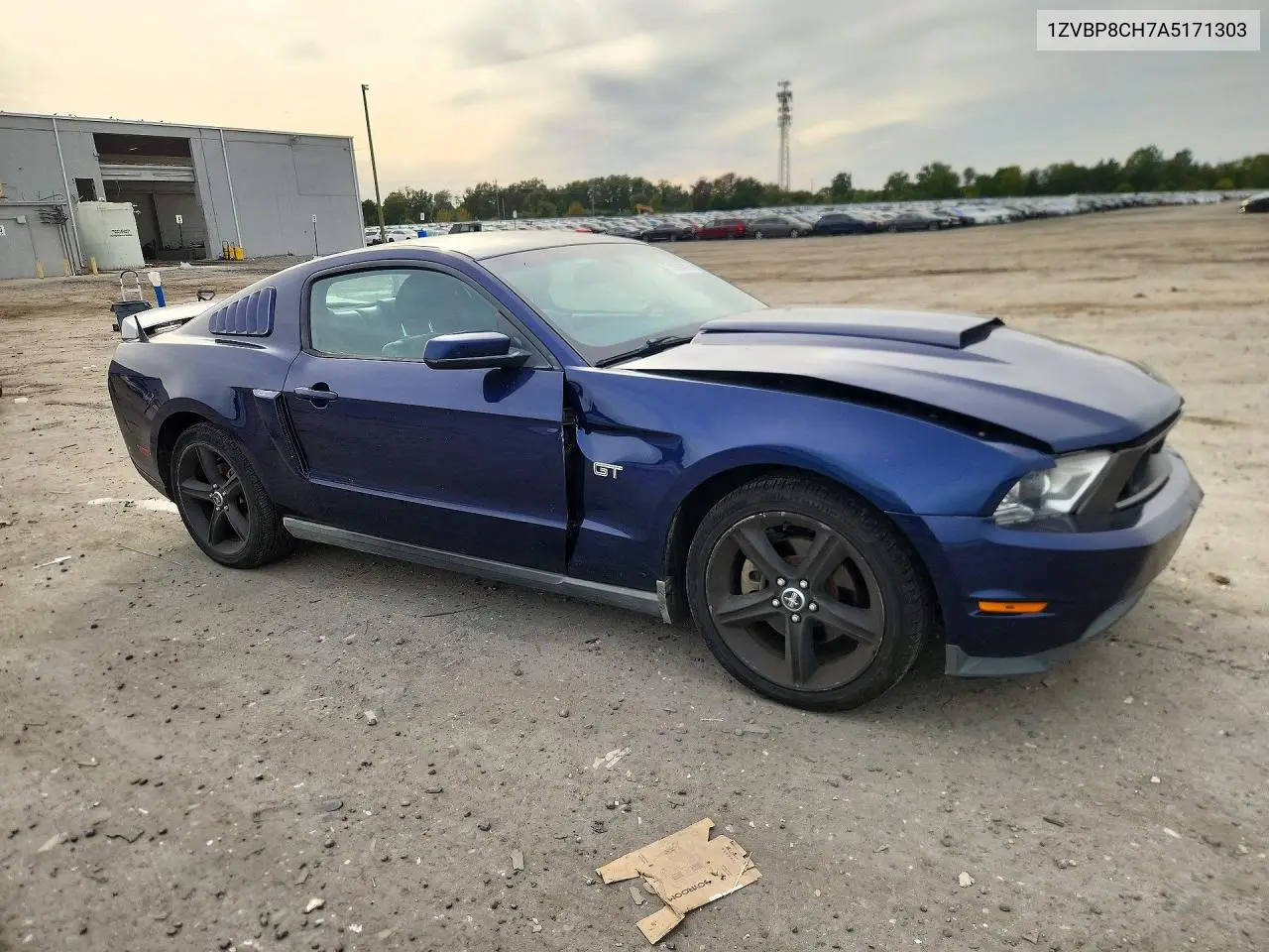 FORD MUSTANG 2010, VIN 1ZVBP8CH7A5171303