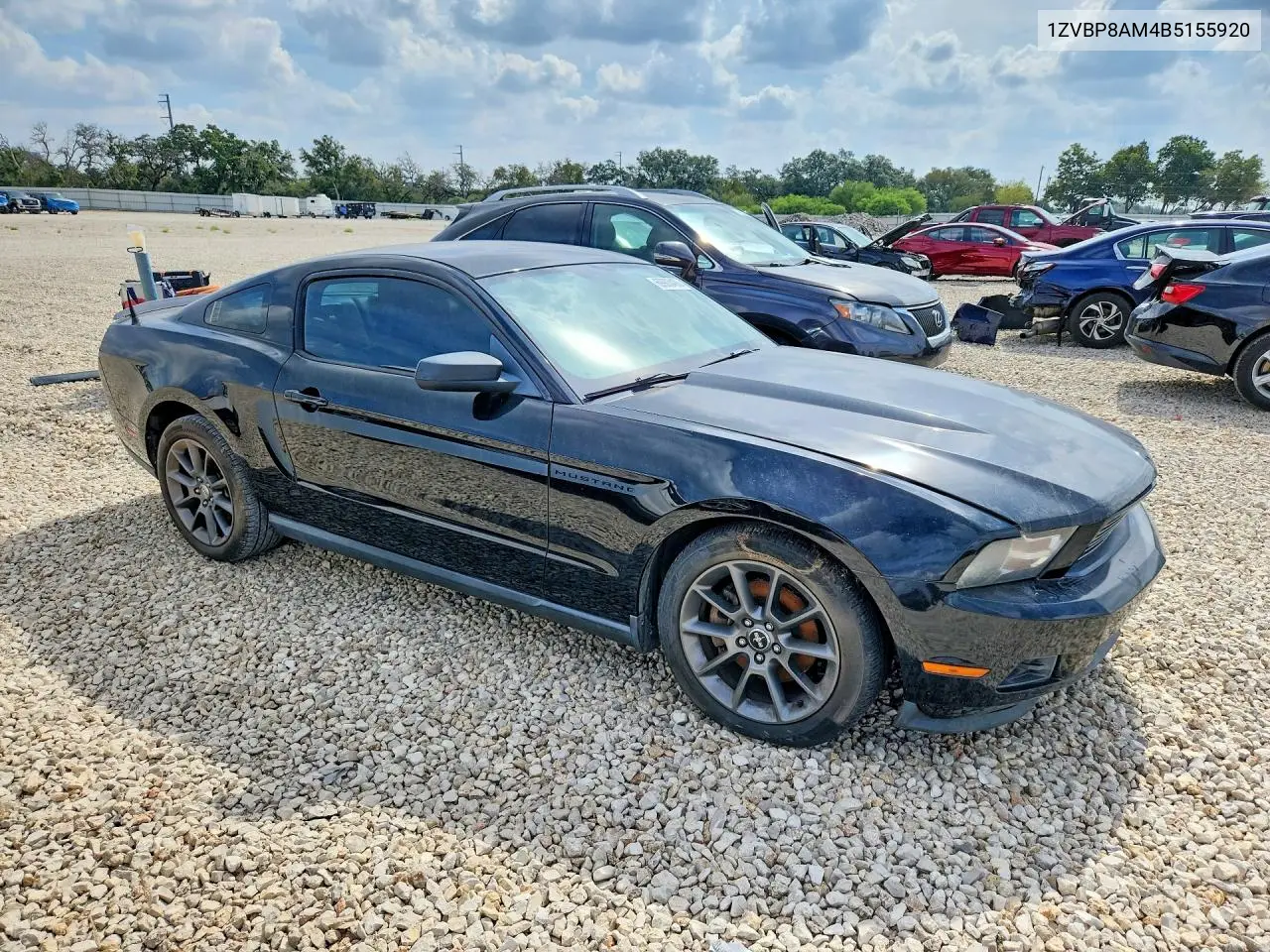 2011 FORD MUSTANG VIN 1ZVBP8AM4B5155920 — фото 4