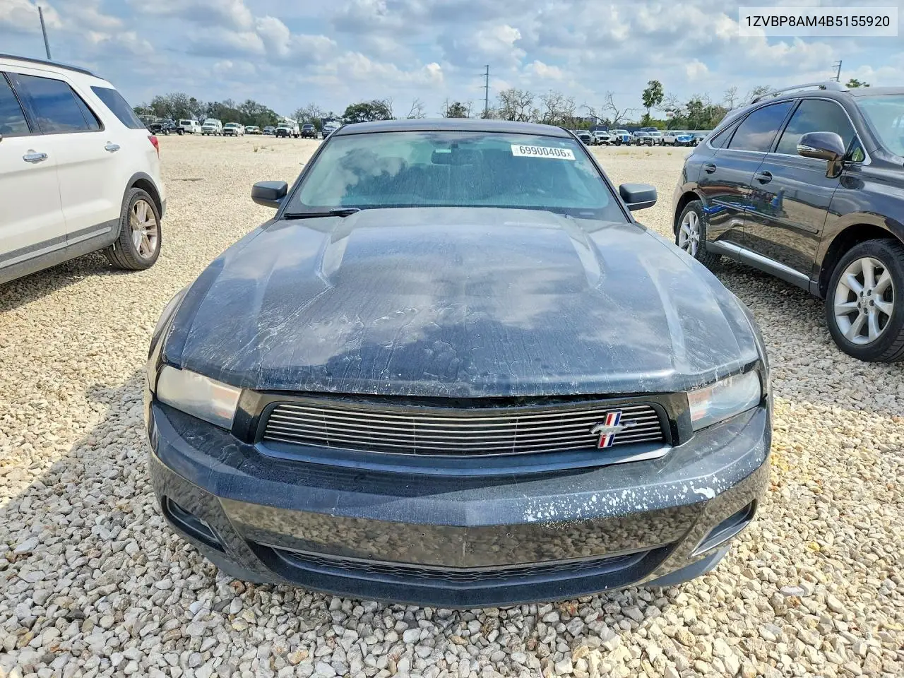 2011 FORD MUSTANG VIN 1ZVBP8AM4B5155920 — фото 5