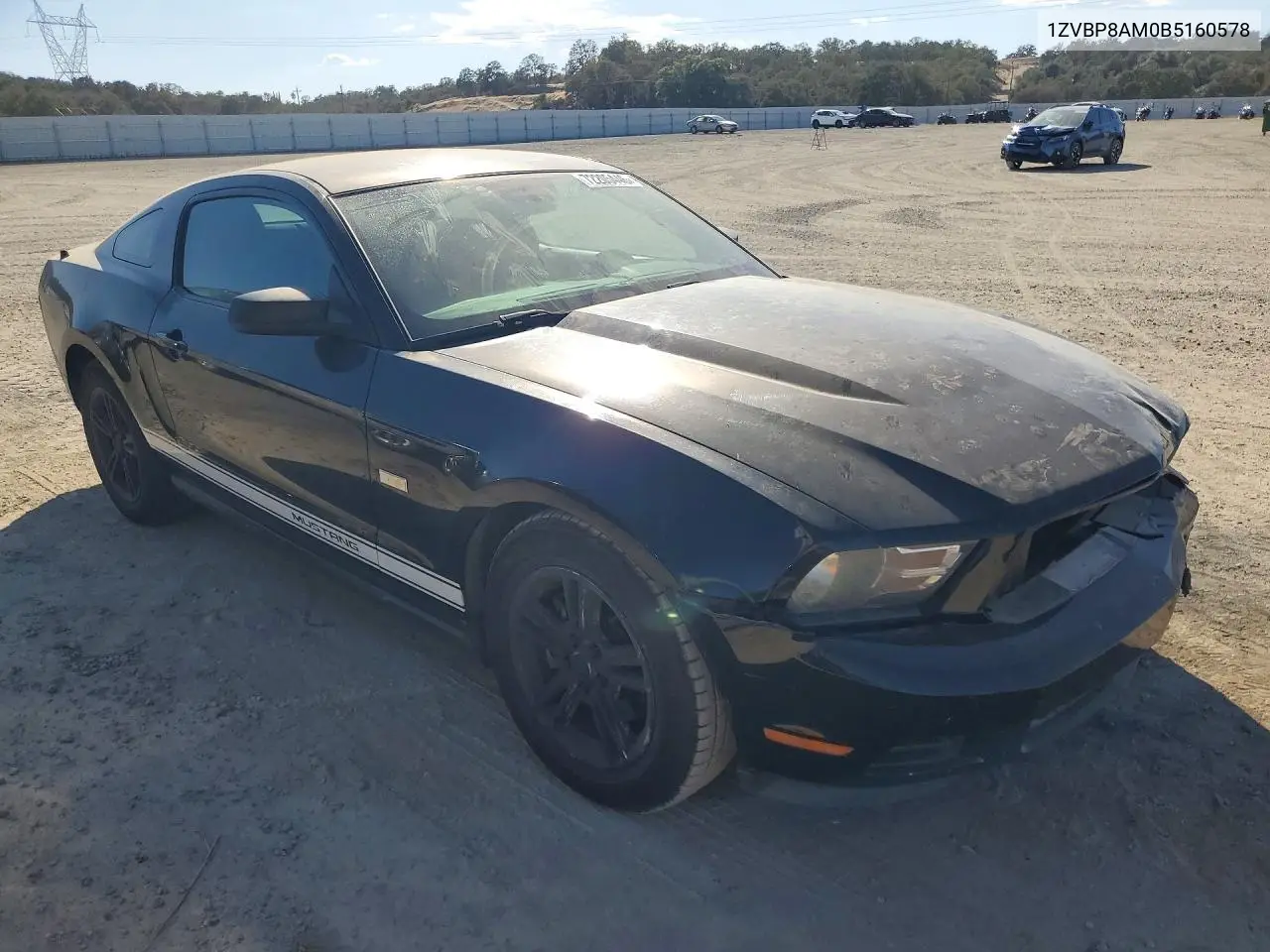 2011 FORD MUSTANG VIN 1ZVBP8AM0B5160578 — фото 4