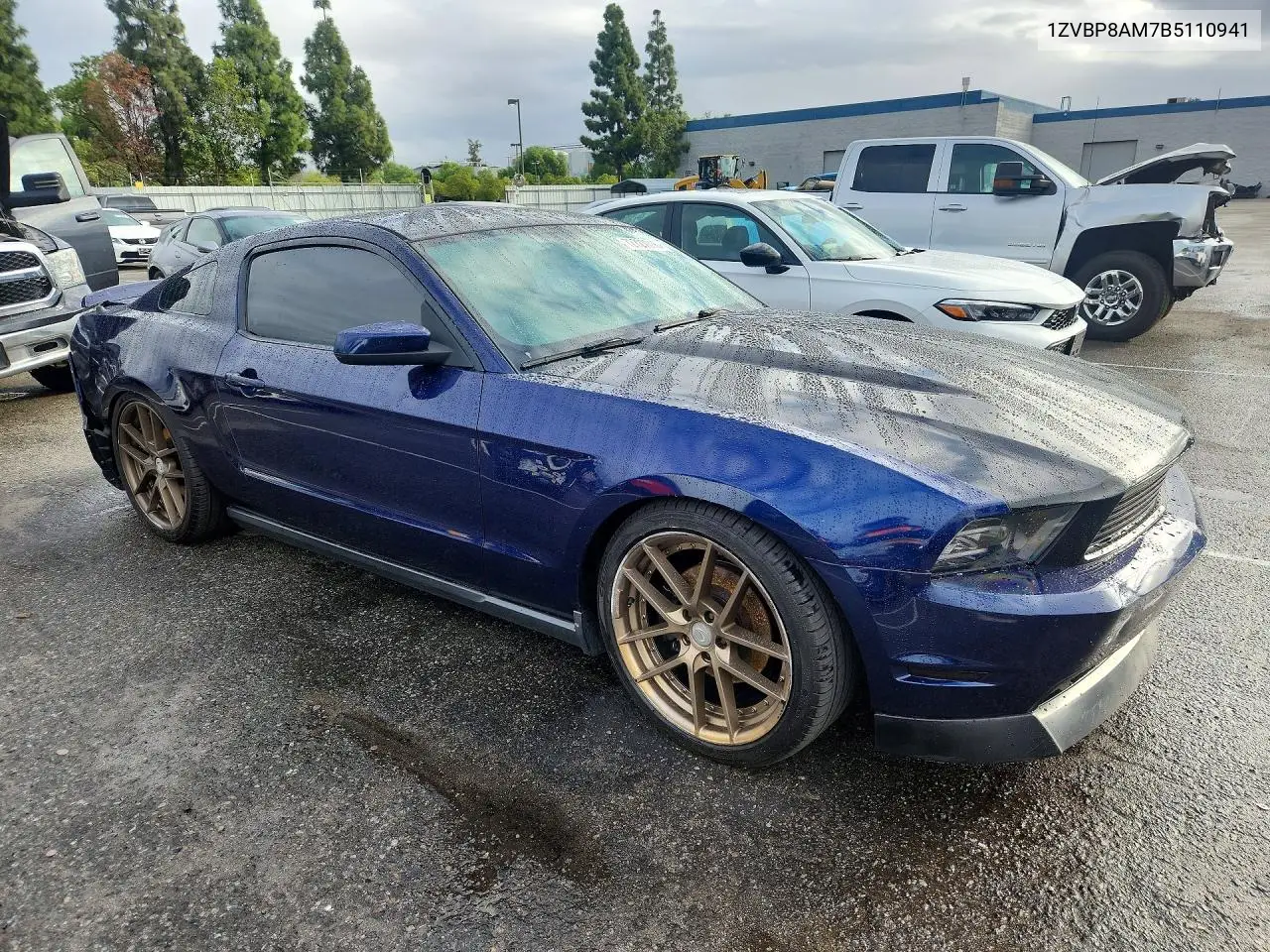 2011 FORD MUSTANG VIN 1ZVBP8AM7B5110941 — фото 4