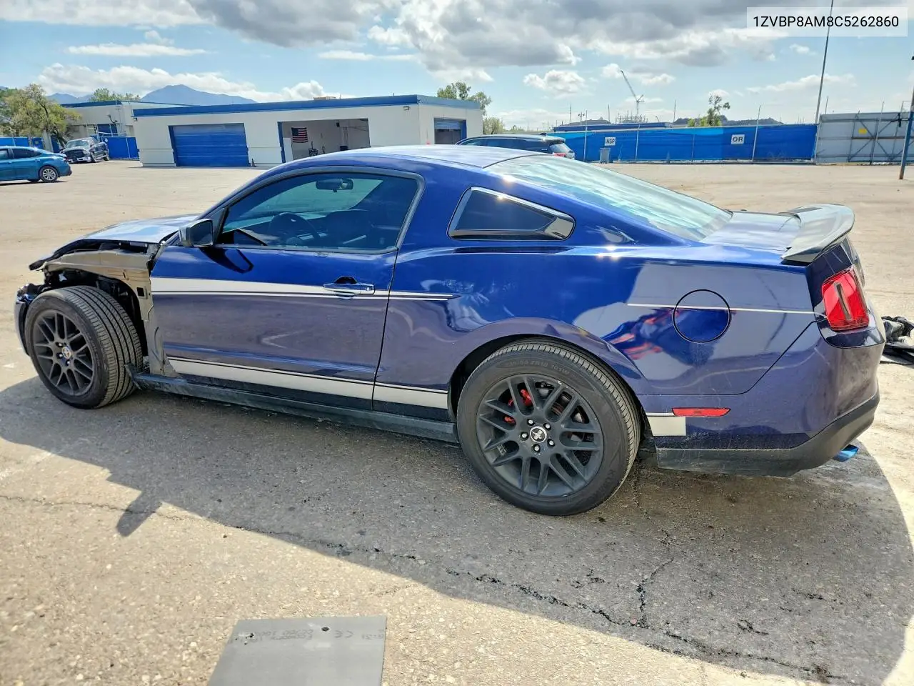 2012 FORD MUSTANG VIN 1ZVBP8AM8C5262860 — фото 2