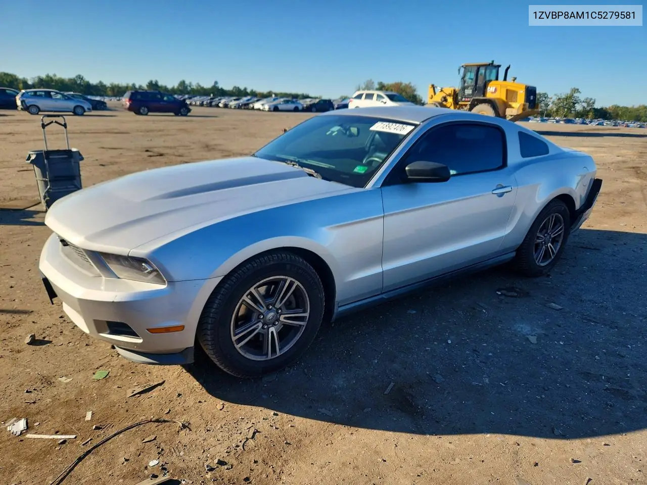 FORD MUSTANG 2012, VIN 1ZVBP8AM1C5279581