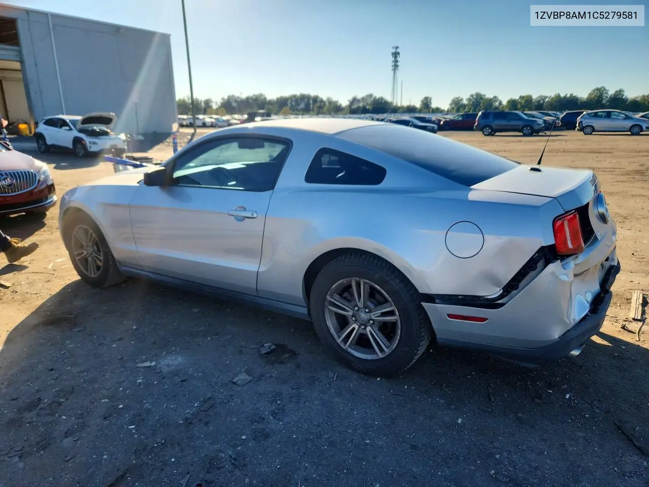 2012 FORD MUSTANG VIN 1ZVBP8AM1C5279581 — фото 2