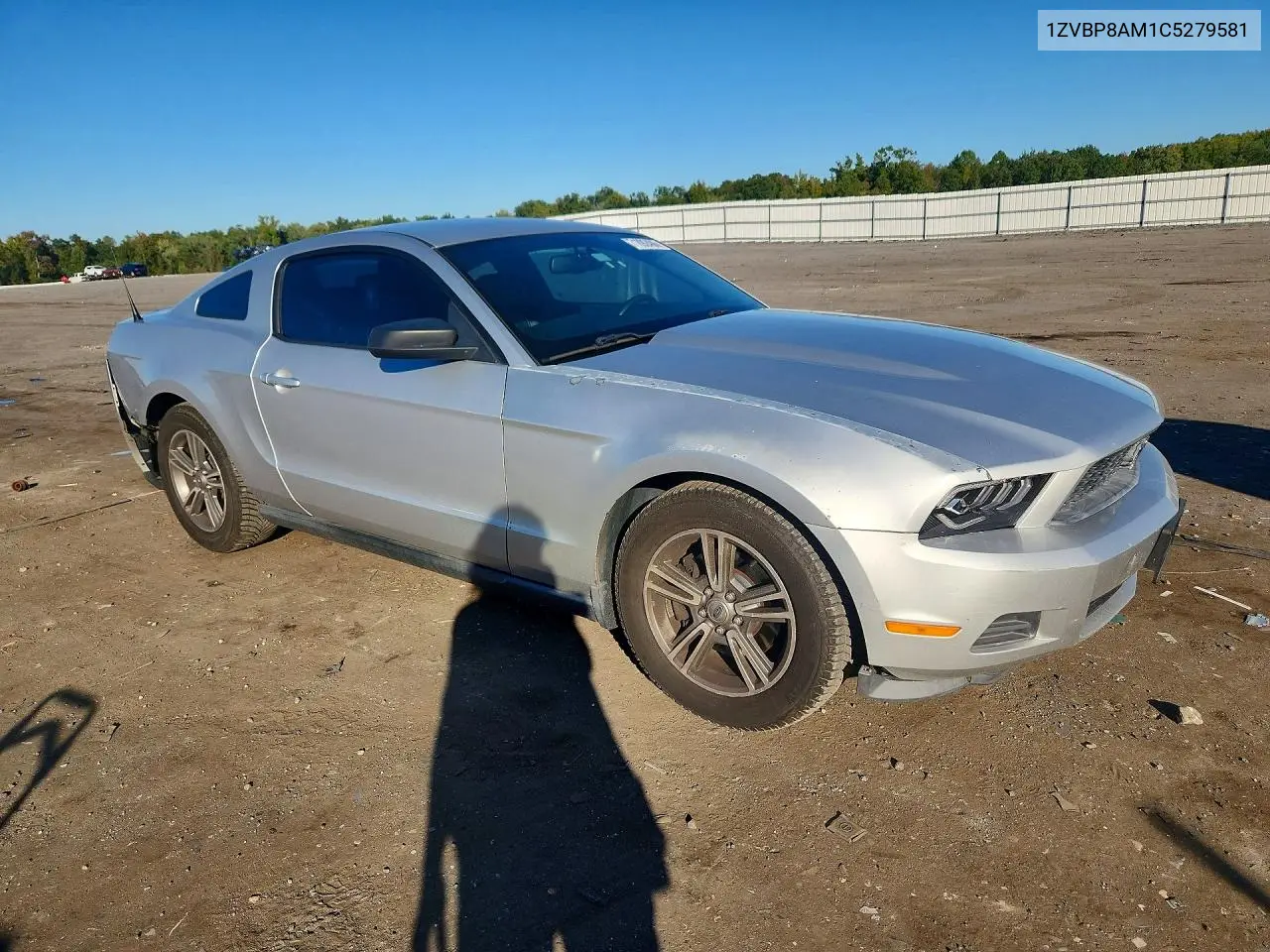 2012 FORD MUSTANG VIN 1ZVBP8AM1C5279581 — фото 4
