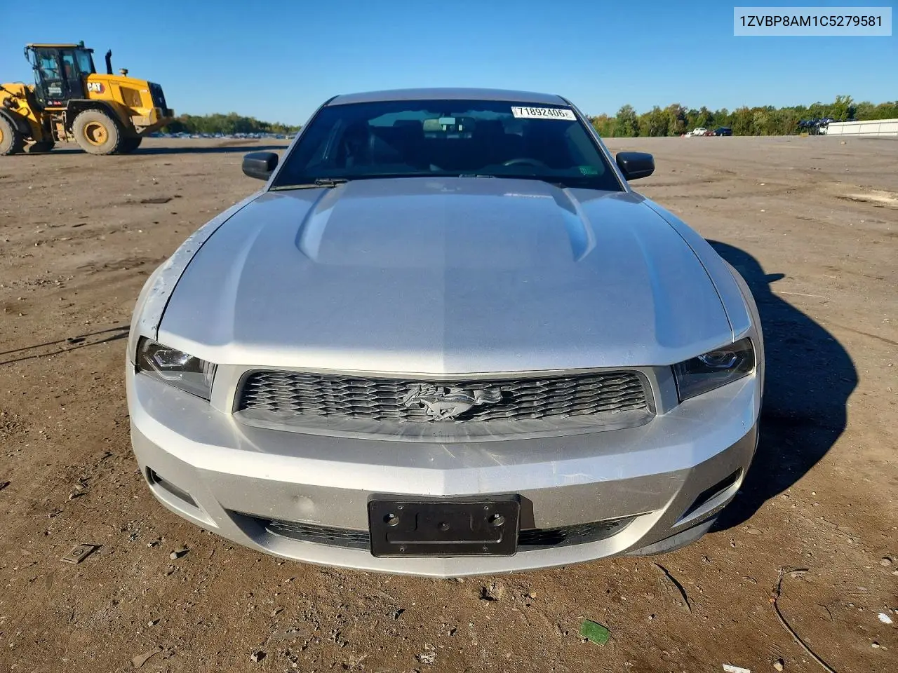 2012 FORD MUSTANG VIN 1ZVBP8AM1C5279581 — фото 5