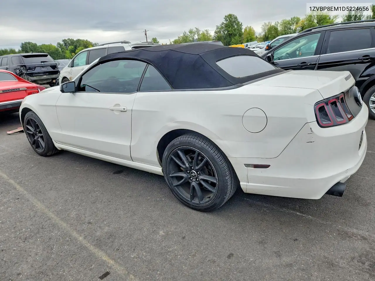 2013 FORD MUSTANG VIN 1ZVBP8EM1D5224656 — фото 2