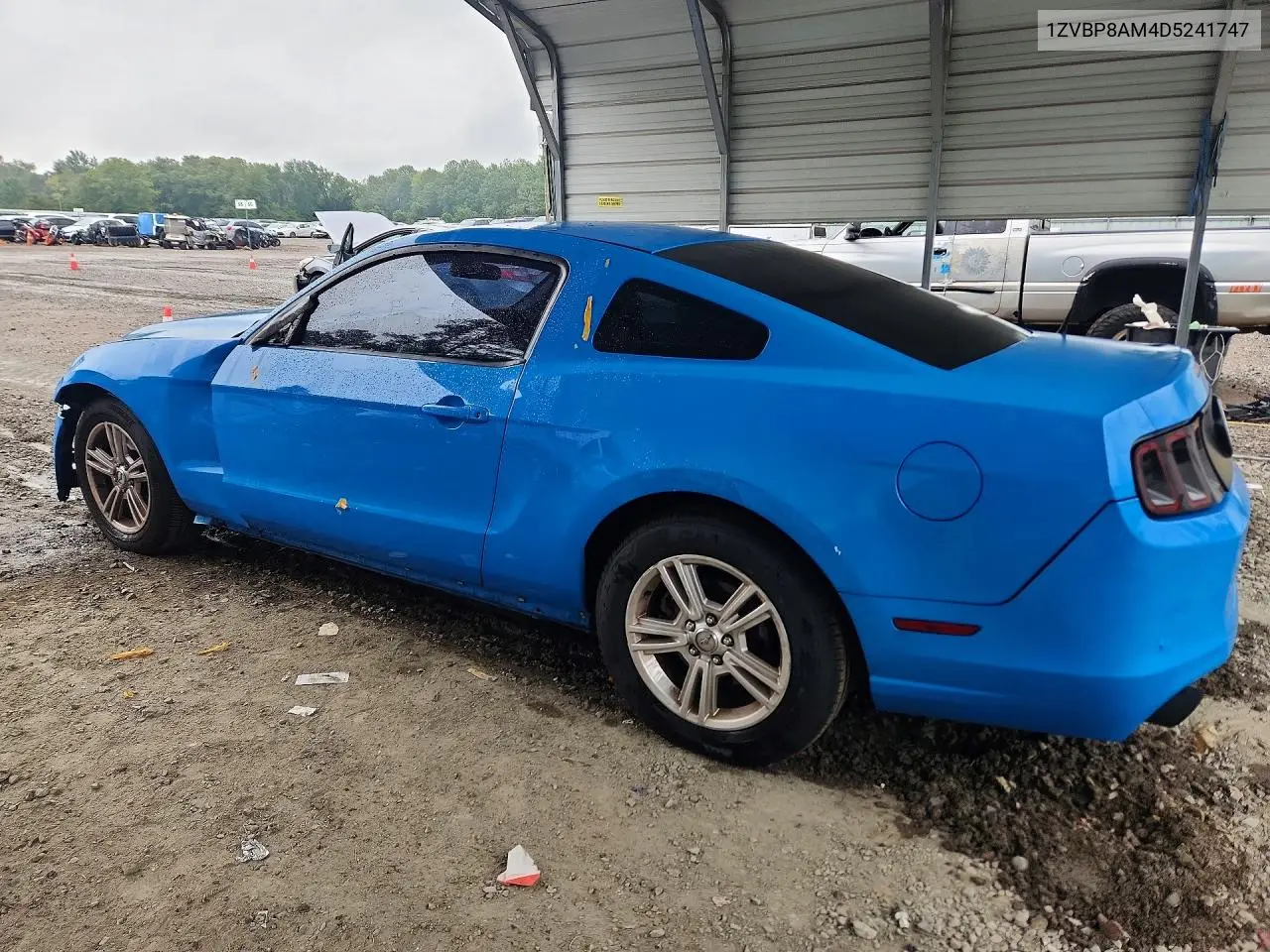 2013 FORD MUSTANG VIN 1ZVBP8AM4D5241747 — фото 2