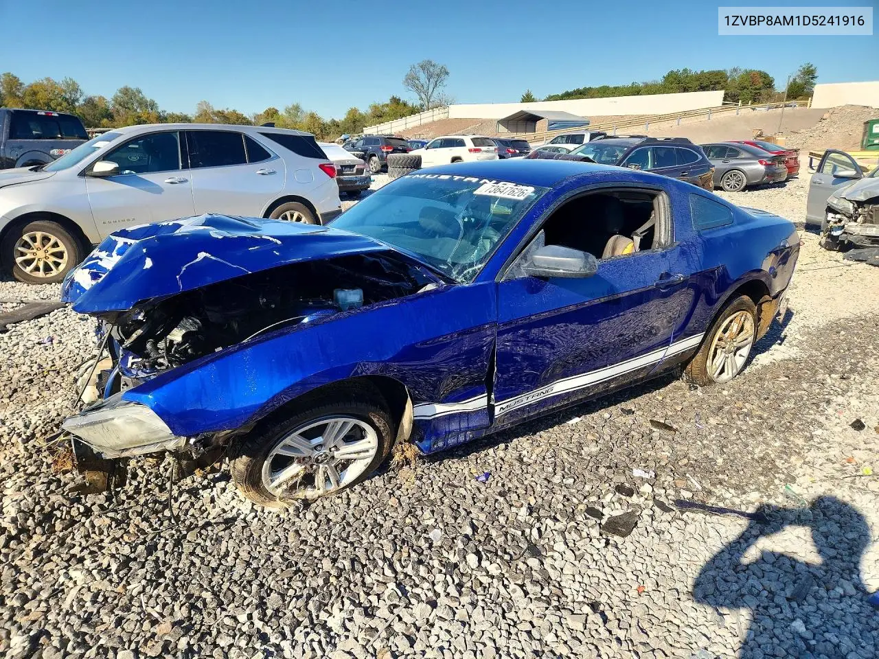 FORD MUSTANG 2013, VIN 1ZVBP8AM1D5241916