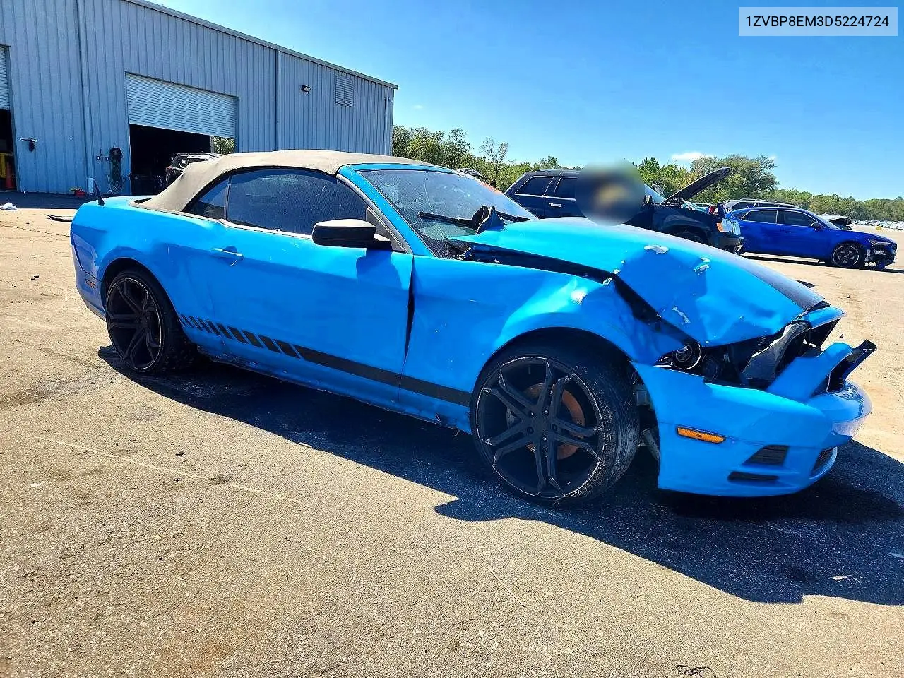 2013 FORD MUSTANG VIN 1ZVBP8EM3D5224724 — фото 4