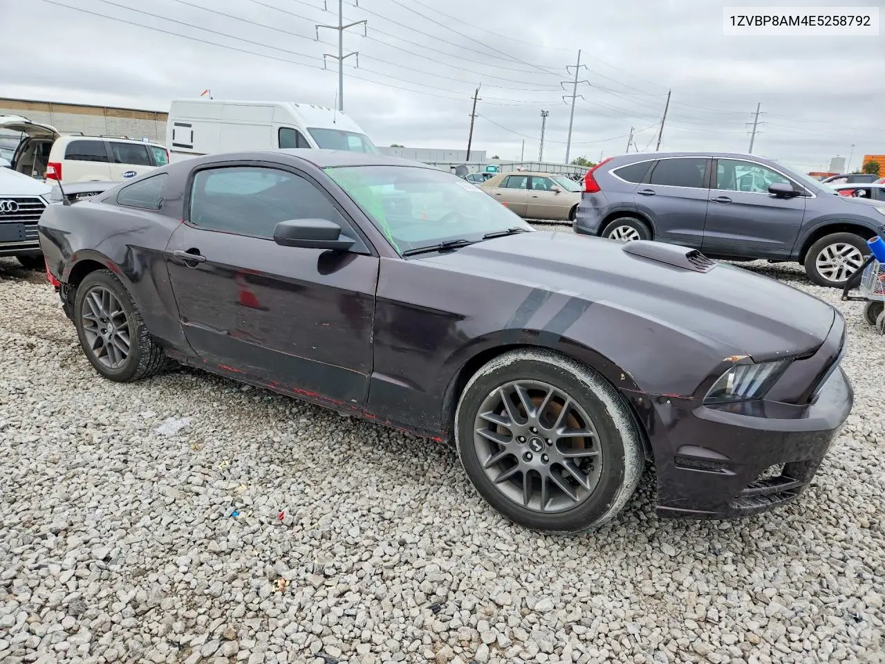 2014 FORD MUSTANG VIN 1ZVBP8AM4E5258792 — фото 4
