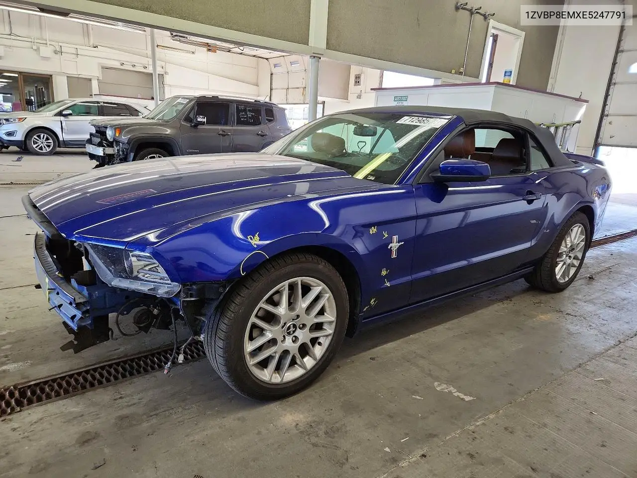 FORD MUSTANG 2014, VIN 1ZVBP8EMXE5247791