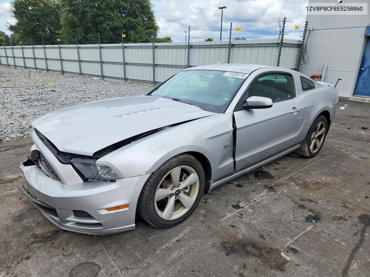 FORD MUSTANG 2014, VIN 1ZVBP8CF8E5258860