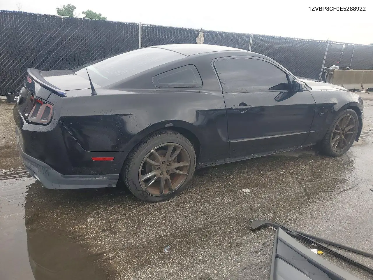 2014 FORD MUSTANG VIN 1ZVBP8CF0E5288922 — фото 3