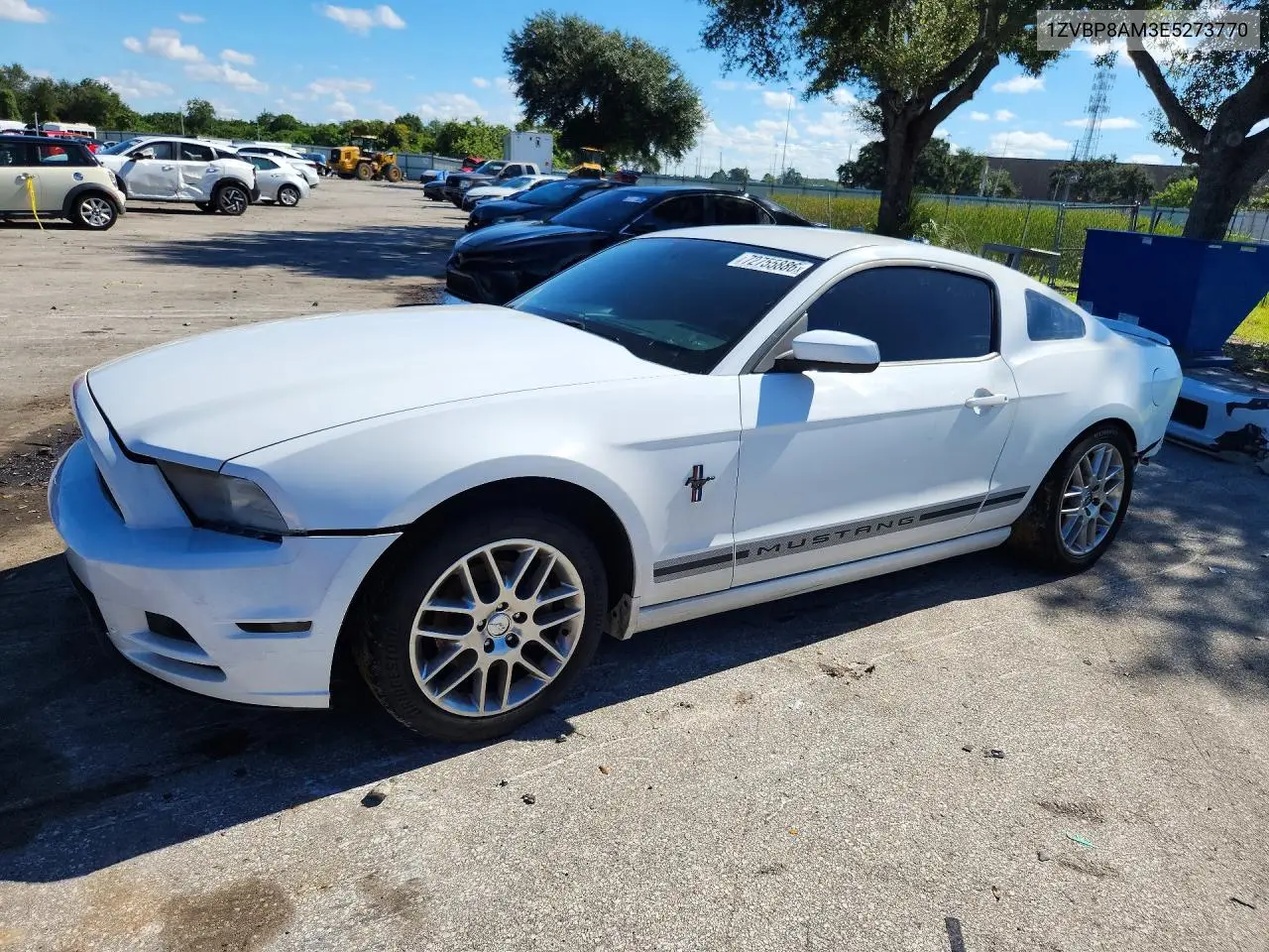 FORD MUSTANG 2014, VIN 1ZVBP8AM3E5273770