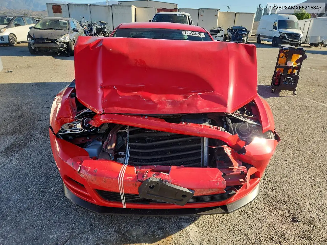 FORD MUSTANG 2014, VIN 1ZVBP8AMXE5215347