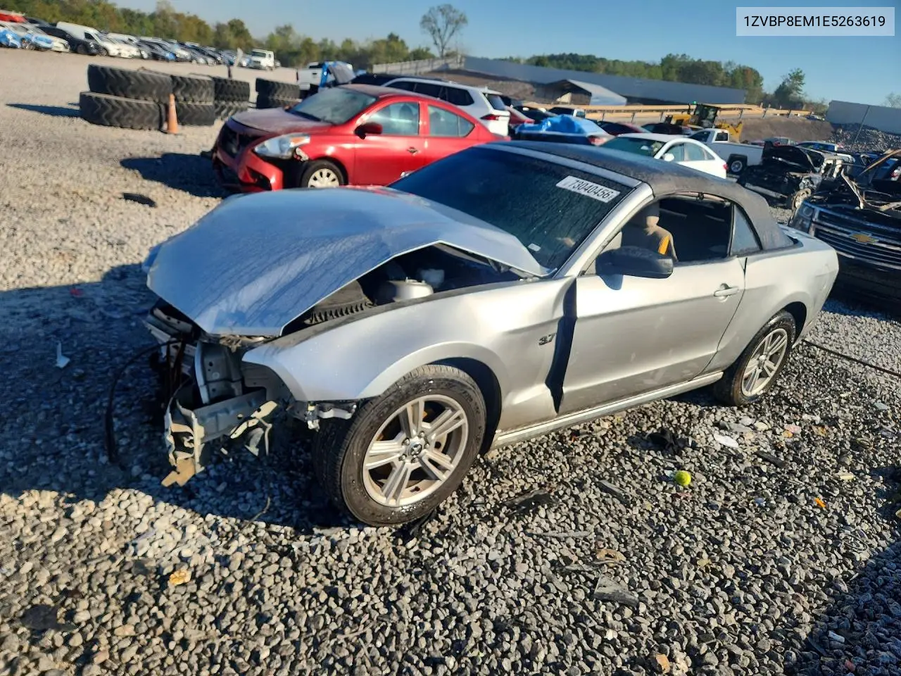 FORD MUSTANG 2014, VIN 1ZVBP8EM1E5263619