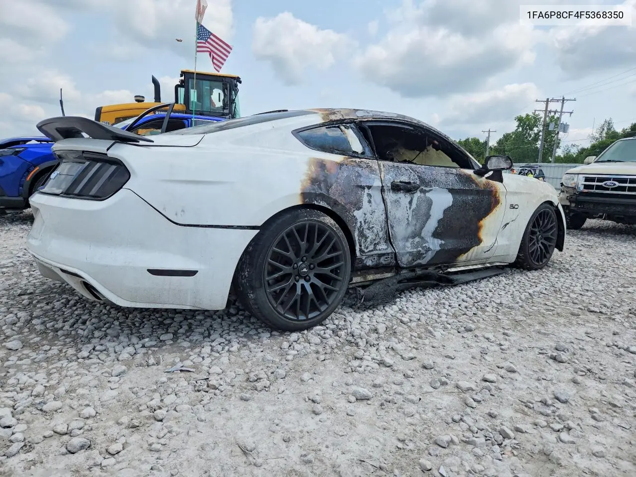 2015 FORD MUSTANG VIN 1FA6P8CF4F5368350 — фото 3