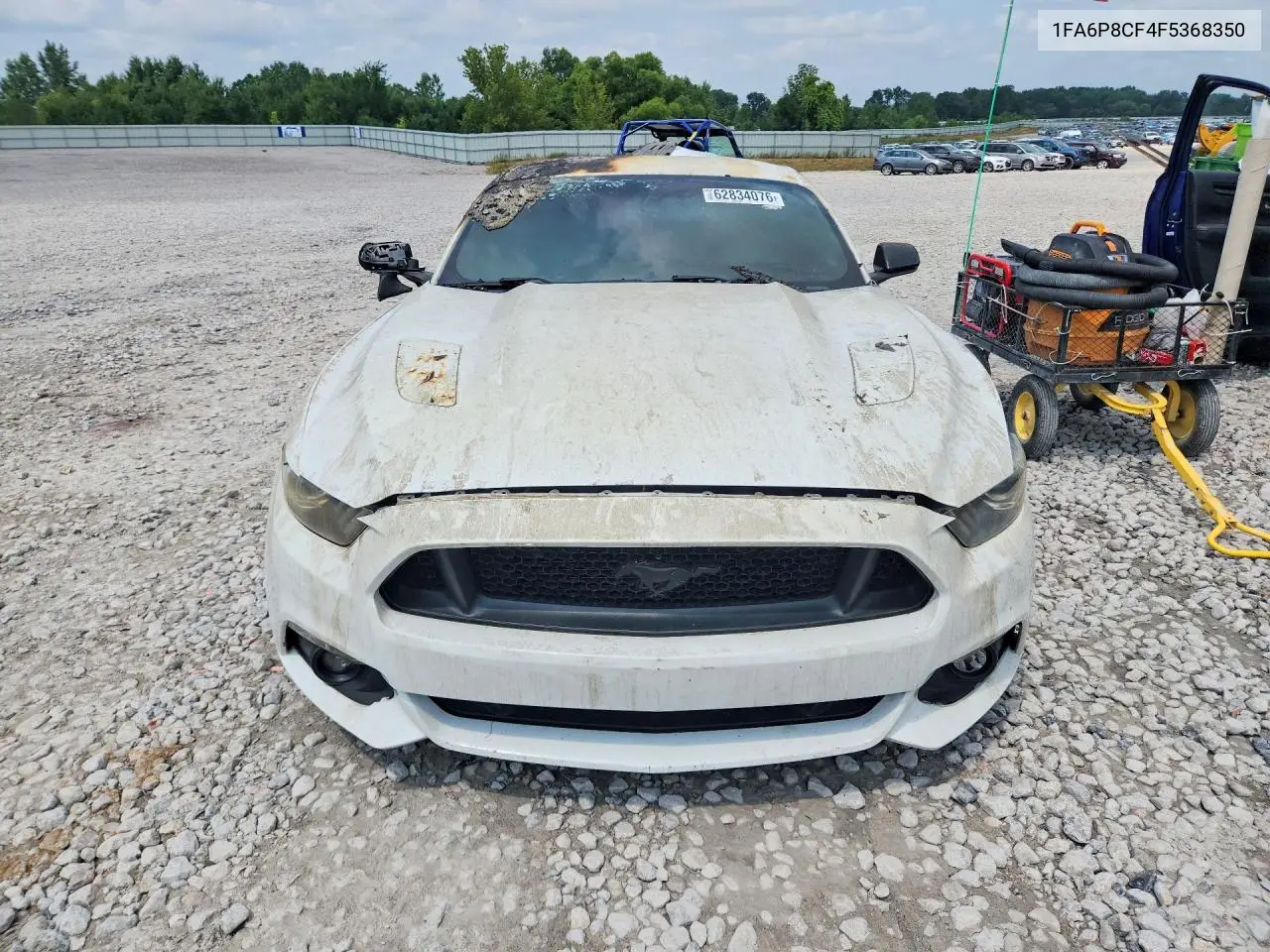 2015 FORD MUSTANG VIN 1FA6P8CF4F5368350 — фото 5