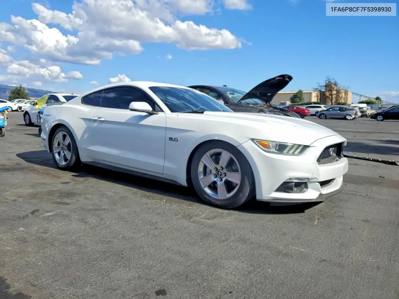 2015 FORD MUSTANG VIN 1FA6P8CF7F5398930 — фото 4