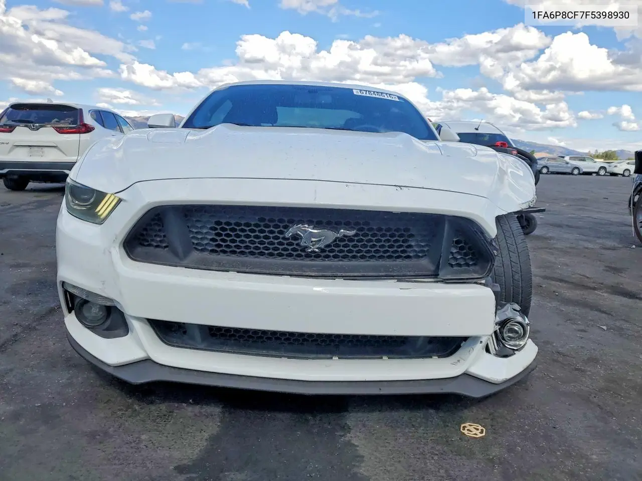 2015 FORD MUSTANG VIN 1FA6P8CF7F5398930 — фото 5