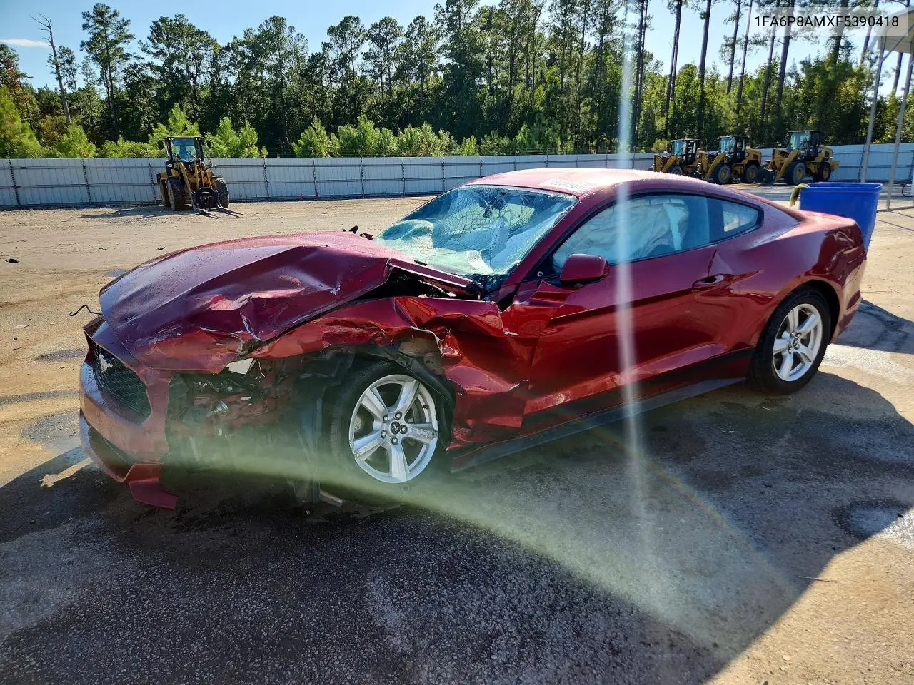 FORD MUSTANG 2015, VIN 1FA6P8AMXF5390418
