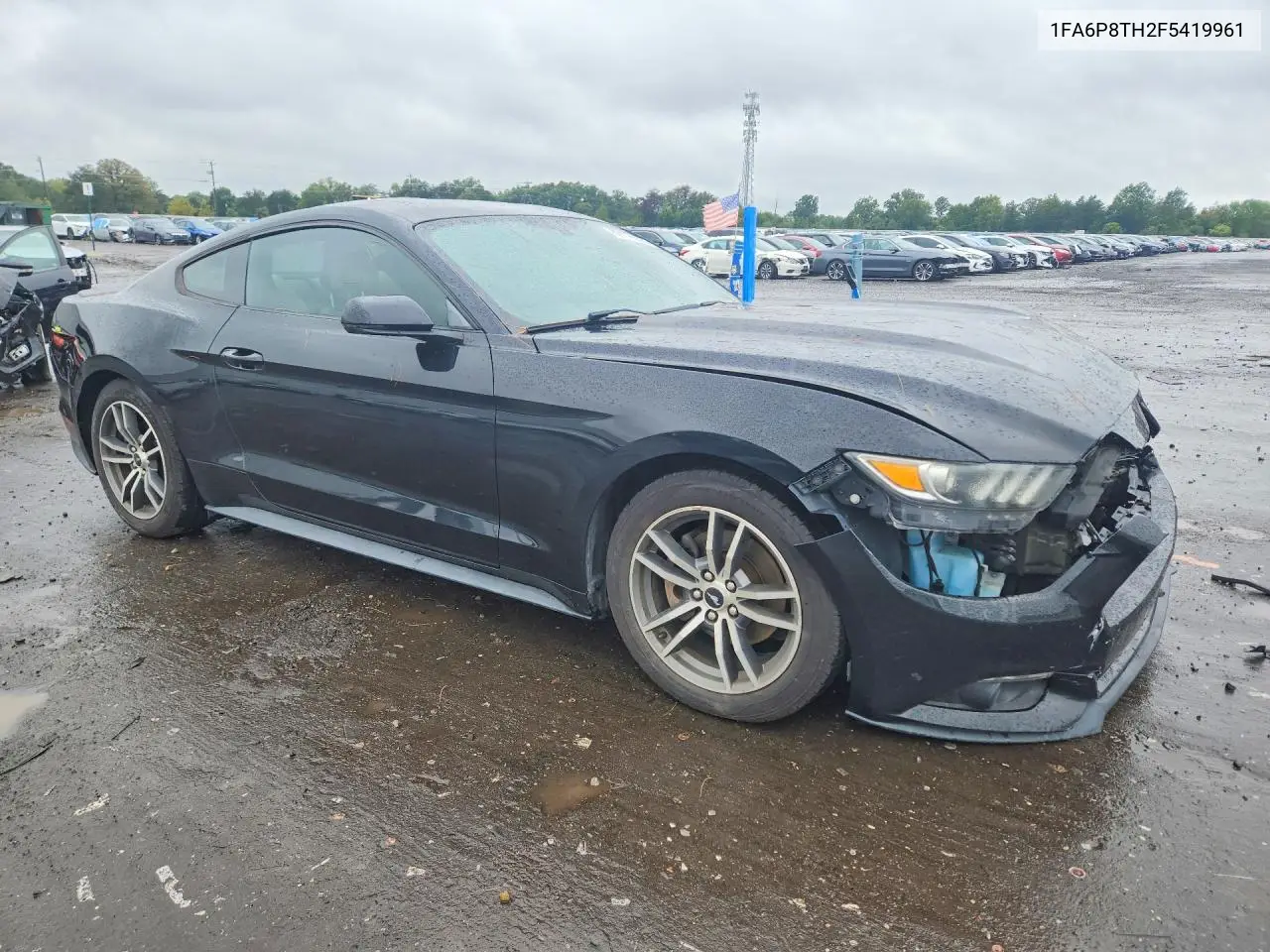 2015 FORD MUSTANG VIN 1FA6P8TH2F5419961 — фото 4