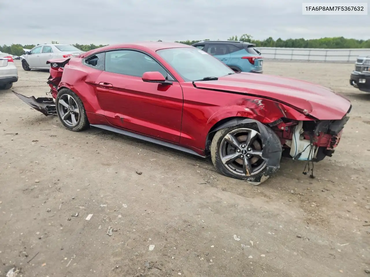 2015 FORD MUSTANG VIN 1FA6P8AM7F5367632 — фото 4