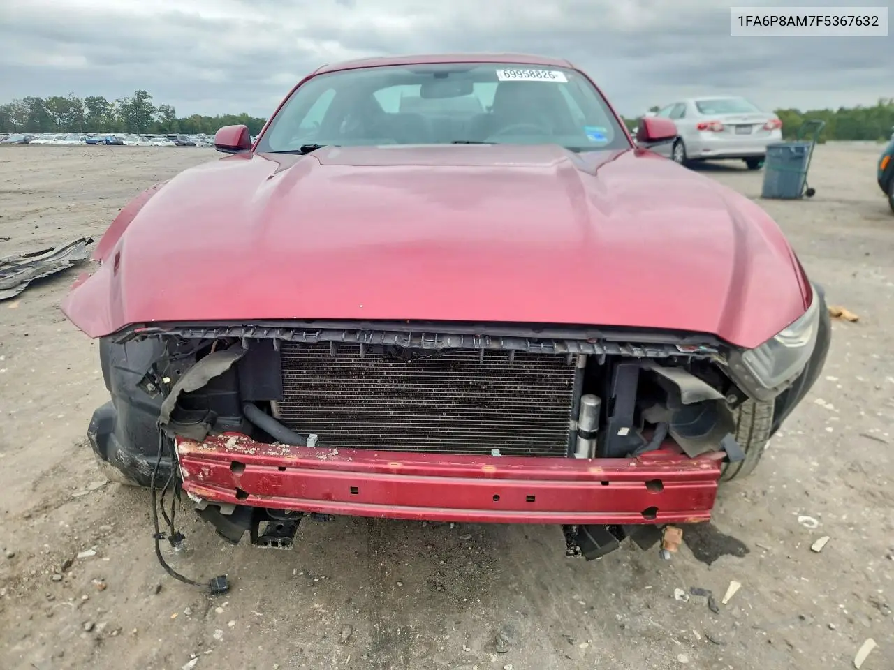 2015 FORD MUSTANG VIN 1FA6P8AM7F5367632 — фото 5