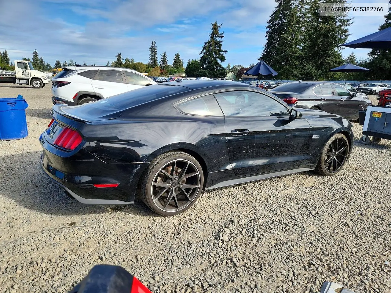 2015 FORD MUSTANG VIN 1FA6P8CF6F5382766 — фото 3