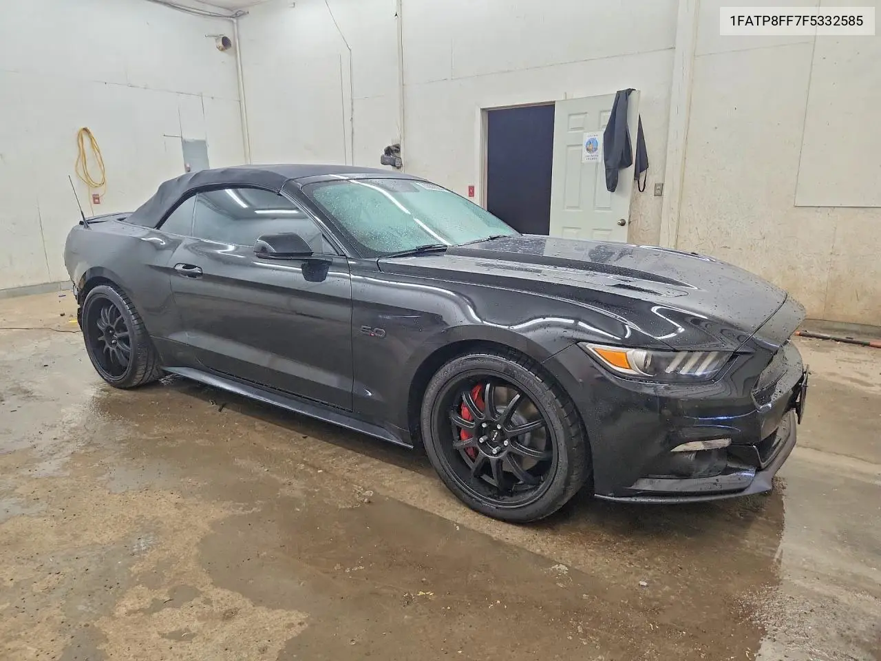 2015 FORD MUSTANG VIN 1FATP8FF7F5332585 — фото 3