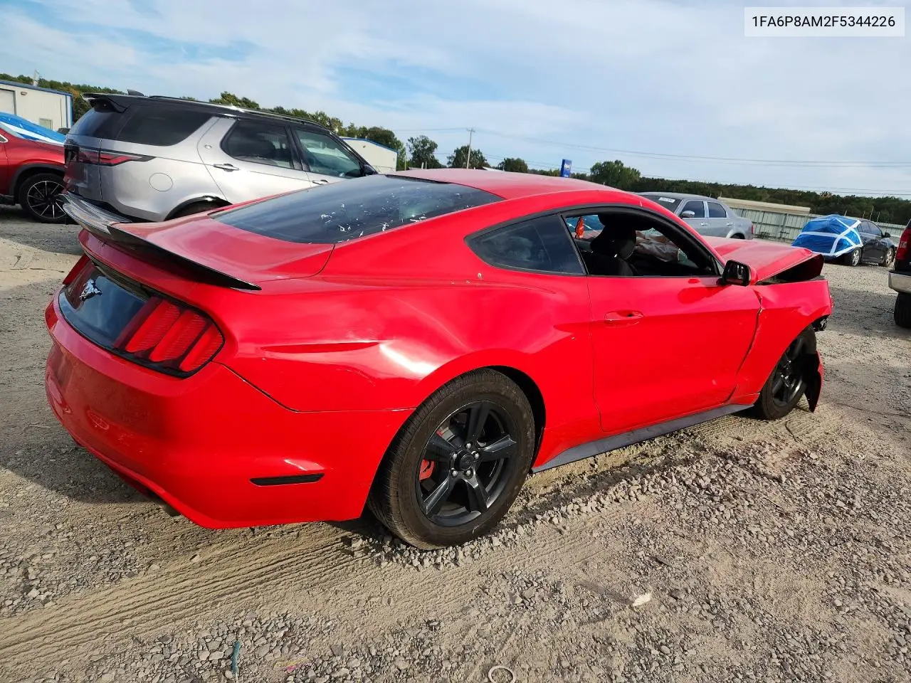 2015 FORD MUSTANG VIN 1FA6P8AM2F5344226 — фото 3
