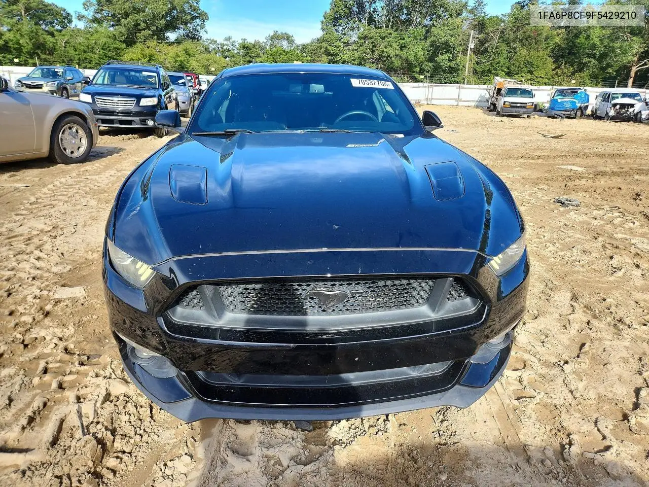 2015 FORD MUSTANG VIN 1FA6P8CF9F5429210 — фото 5