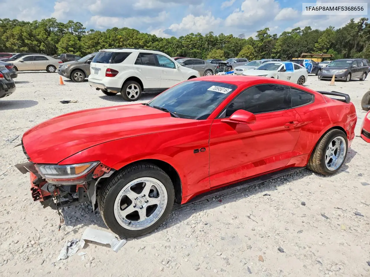 FORD MUSTANG 2015, VIN 1FA6P8AM4F5368656