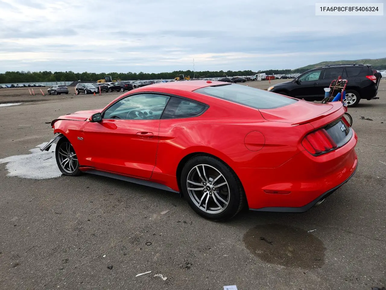 2015 FORD MUSTANG VIN 1FA6P8CF8F5406324 — фото 2