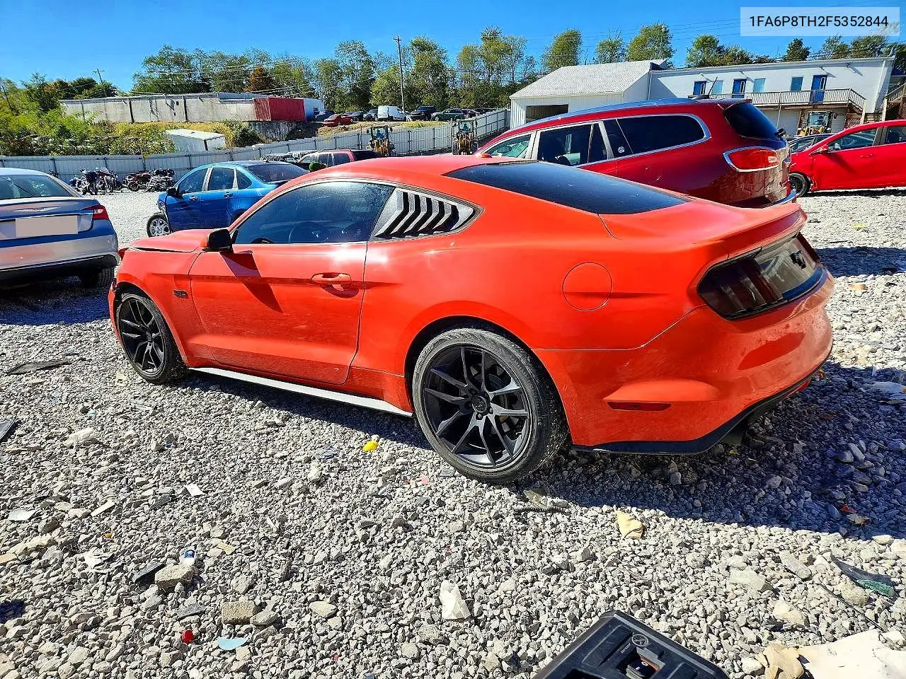 2015 FORD MUSTANG VIN 1FA6P8TH2F5352844 — фото 2