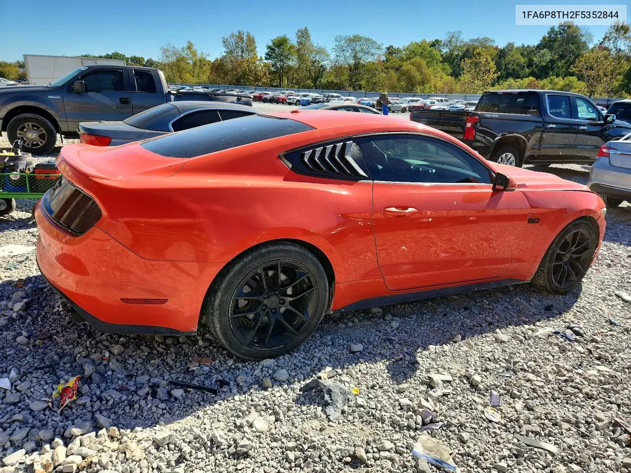 2015 FORD MUSTANG VIN 1FA6P8TH2F5352844 — фото 3
