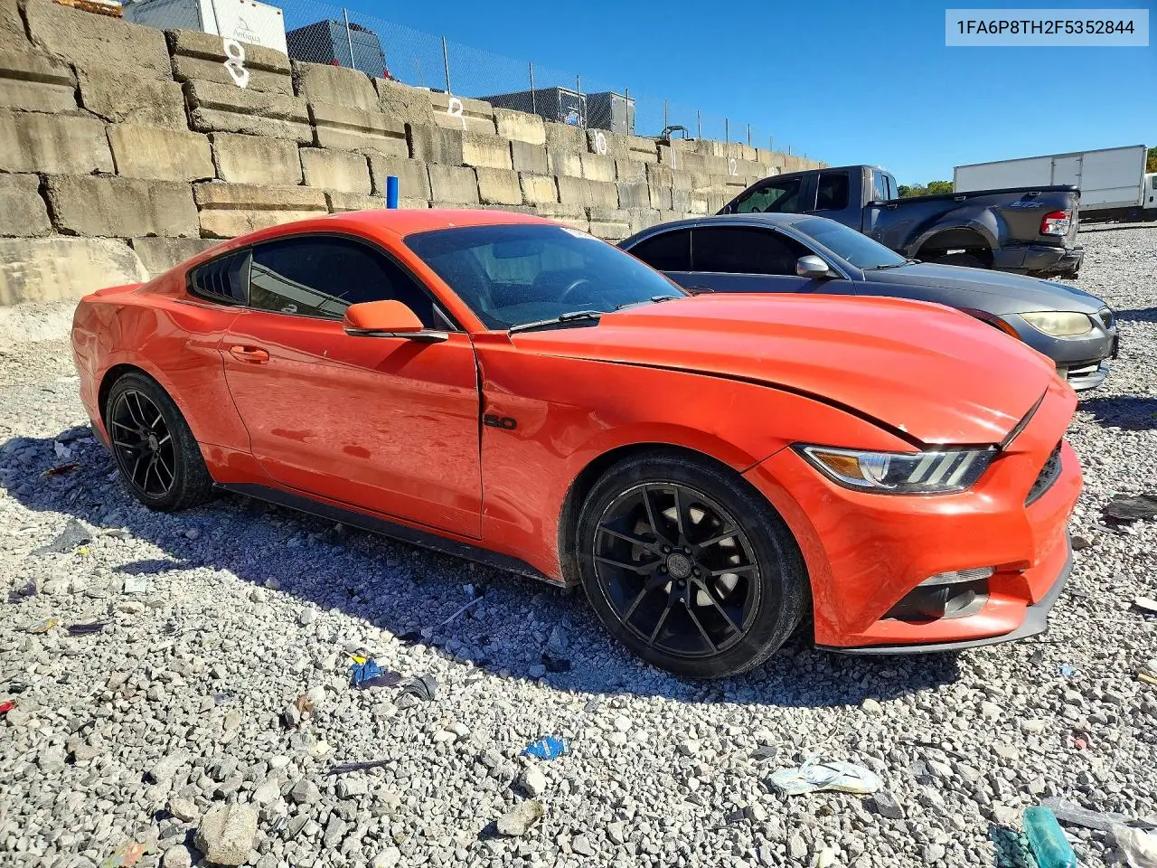 2015 FORD MUSTANG VIN 1FA6P8TH2F5352844 — фото 4