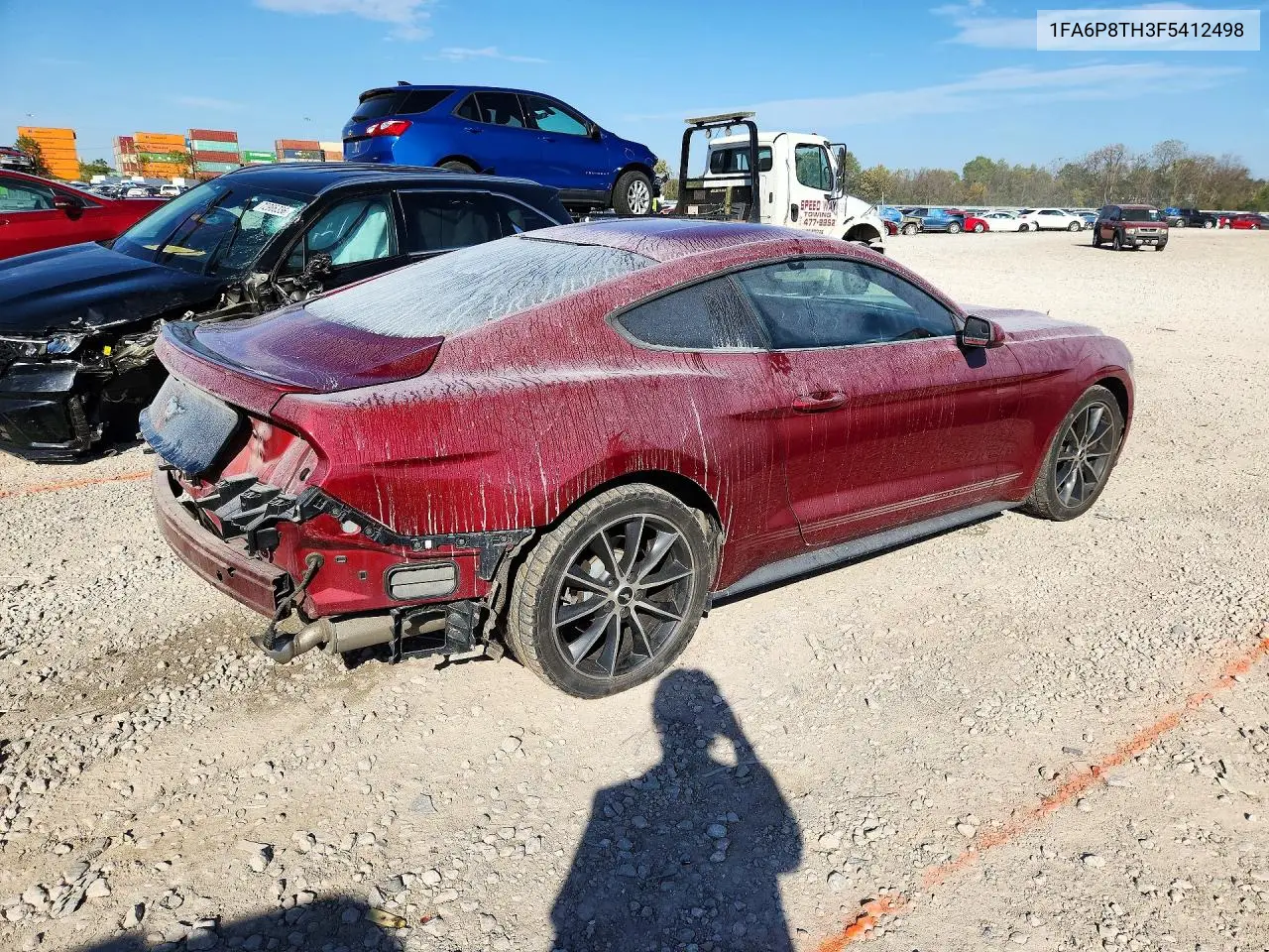 2015 FORD MUSTANG VIN 1FA6P8TH3F5412498 — фото 3