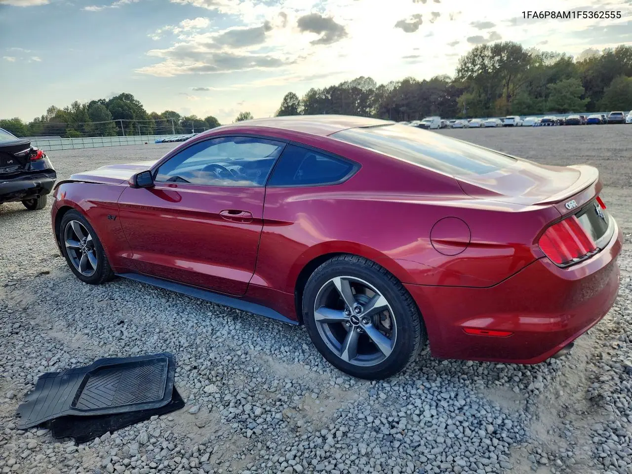 FORD MUSTANG 2015, VIN 1FA6P8AM1F5362555