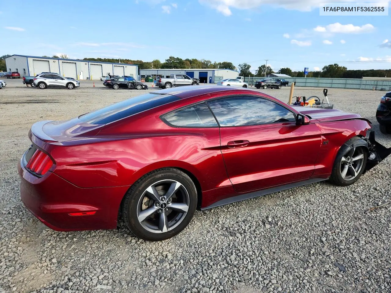2015 FORD MUSTANG VIN 1FA6P8AM1F5362555 — фото 3