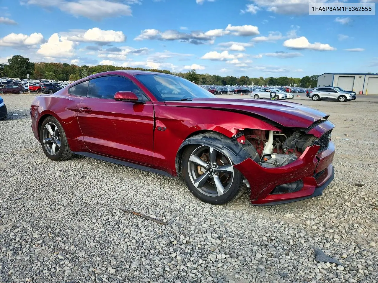 2015 FORD MUSTANG VIN 1FA6P8AM1F5362555 — фото 4