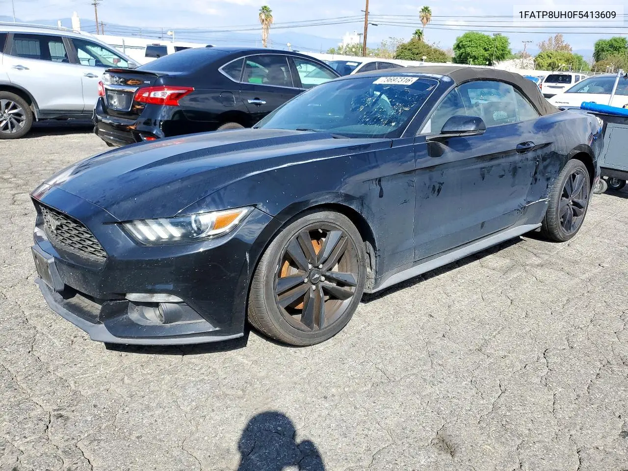 FORD MUSTANG 2015, VIN 1FATP8UH0F5413609
