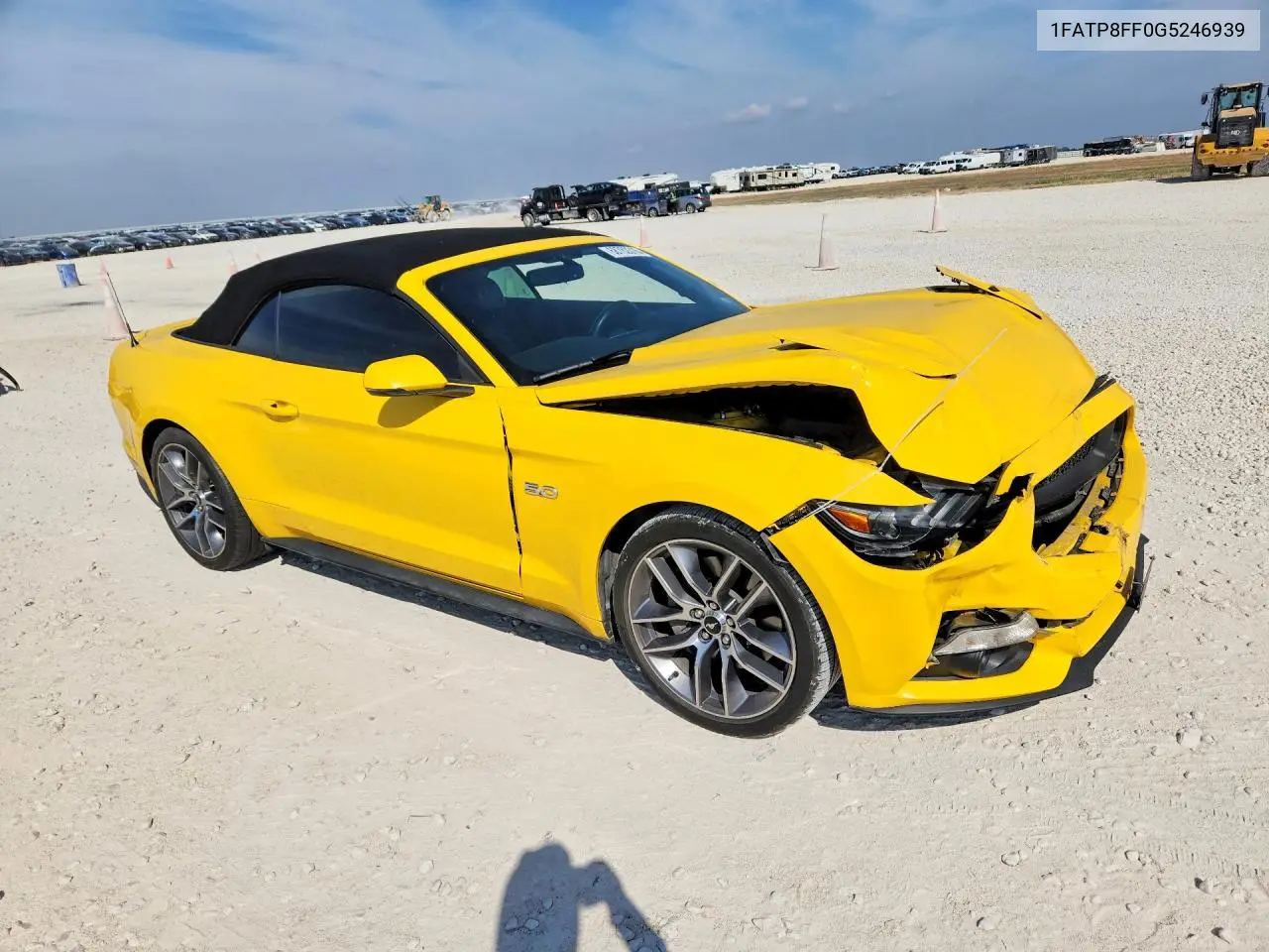 2016 FORD MUSTANG VIN 1FATP8FF0G5246939 — фото 4