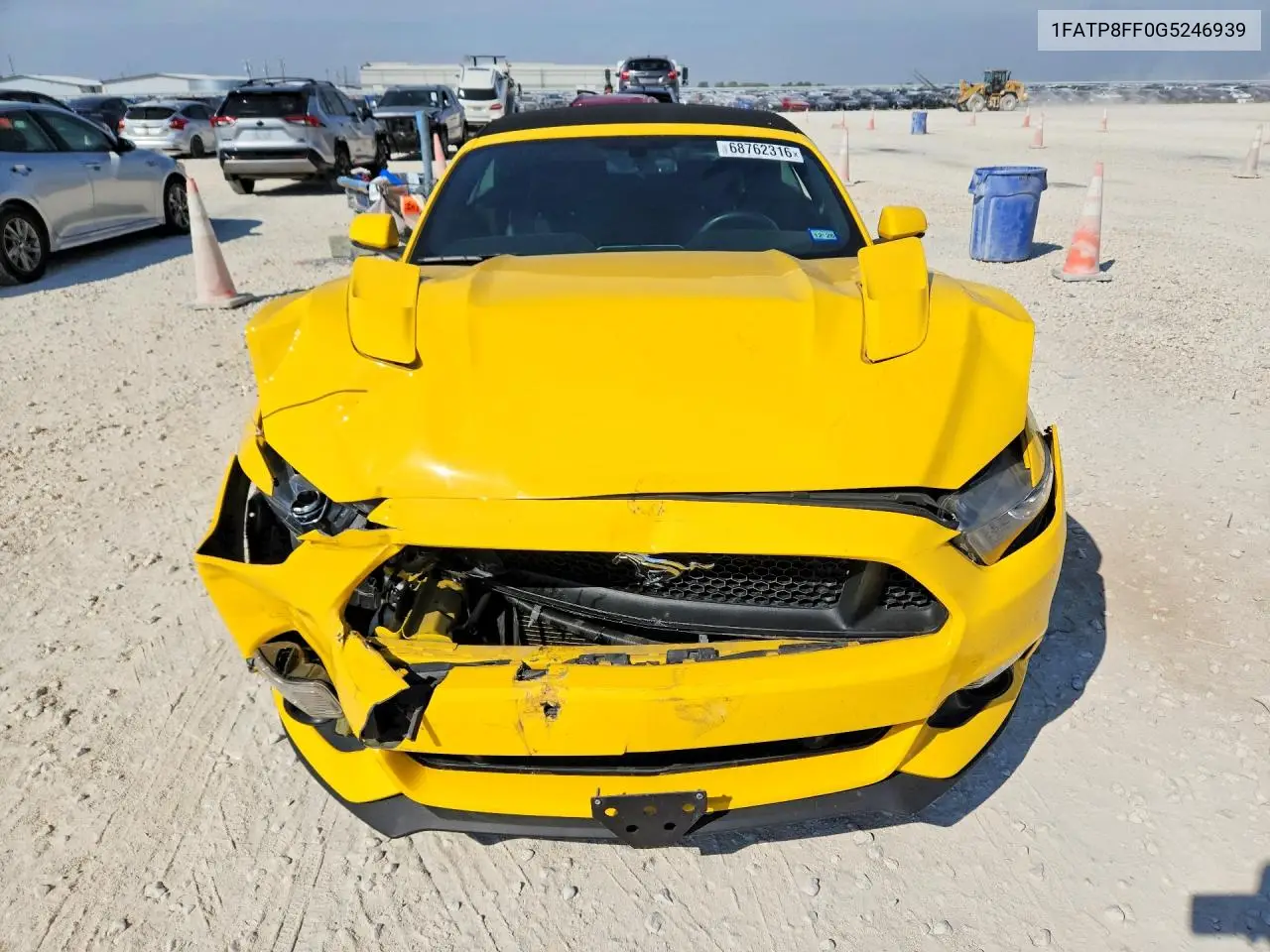 2016 FORD MUSTANG VIN 1FATP8FF0G5246939 — фото 5