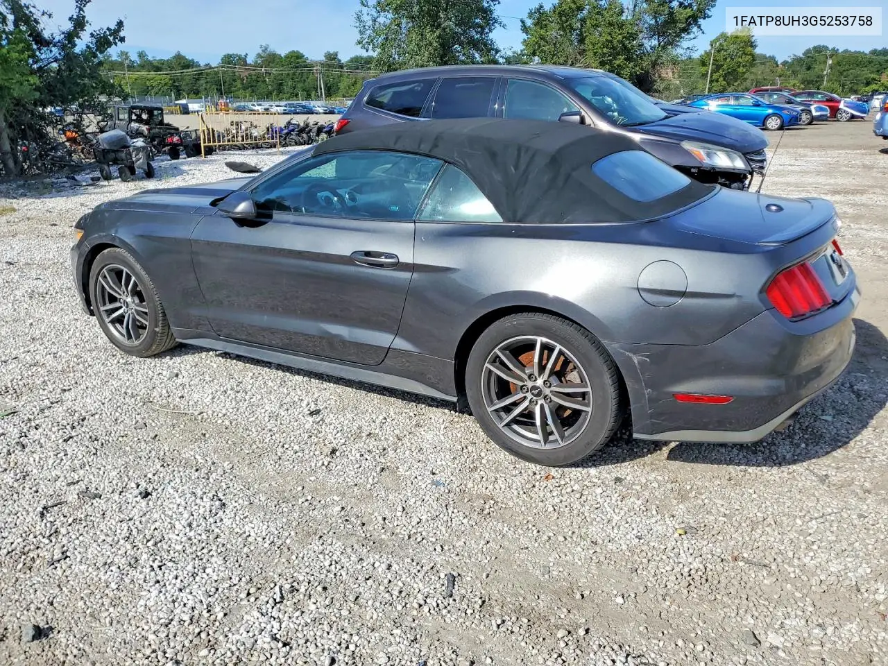 2016 FORD MUSTANG VIN 1FATP8UH3G5253758 — фото 2