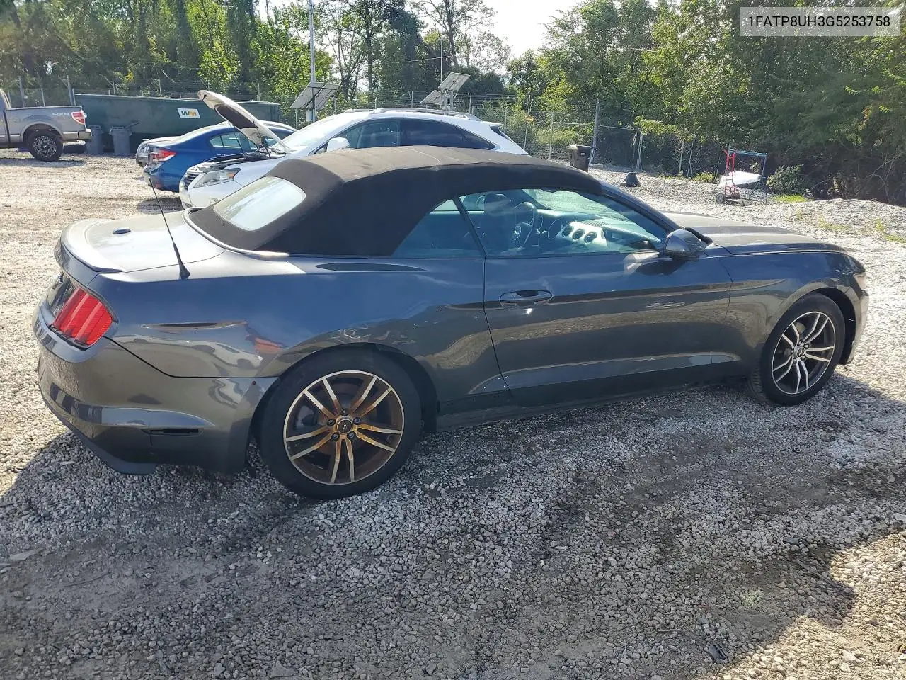 2016 FORD MUSTANG VIN 1FATP8UH3G5253758 — фото 3