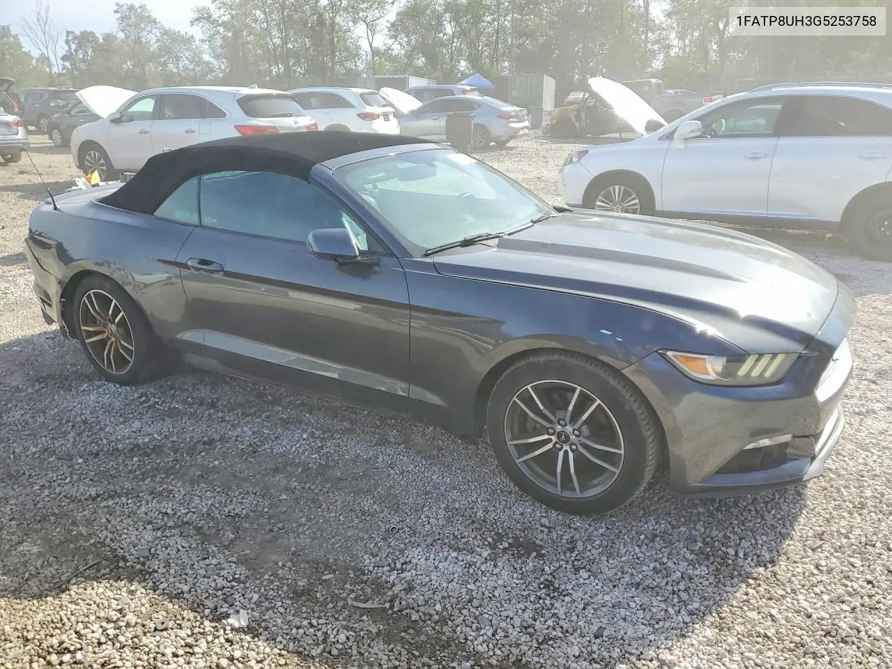 2016 FORD MUSTANG VIN 1FATP8UH3G5253758 — фото 4