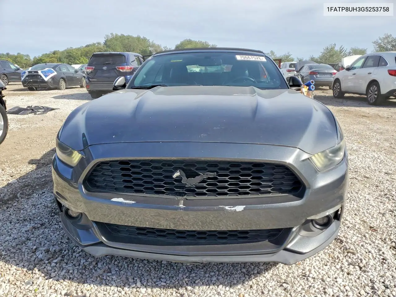 2016 FORD MUSTANG VIN 1FATP8UH3G5253758 — фото 5