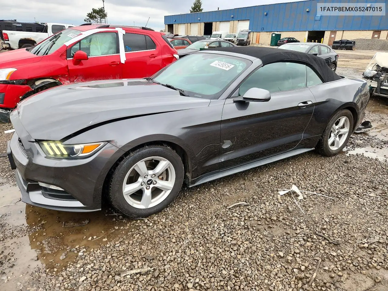FORD MUSTANG 2016, VIN 1FATP8EMXG5247015